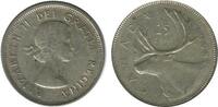 Canada Argent 25 Cents 25 Cents Elisabeth II Canada Argent -