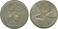 Canada Argent 25 Cents 25 Cents Elisabeth II Canada Argent -