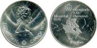 Canada Argent 5 Dollars 5 Dollars J. O. de Montreal Carte - Canada Argent -