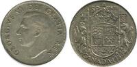 Canada Argent 50 Cents 50 Cents Georges VI Canada Argent -