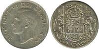 Canada Argent 50 Cents 50 Cents Georges VI Canada Argent -