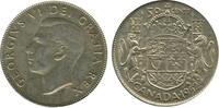 Canada Argent 50 Cents 50 Cents Georges VI Canada Argent -