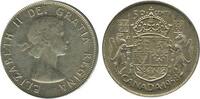 Canada Argent 50 Cents 50 Cents Elisabeth II Canada Argent -