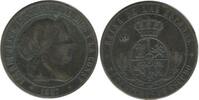 Espagne 2 1/2 Centimos Isabelle II 2 1/2 Centimos Isabelle II Espagne -