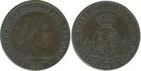 Espagne 2 1/2 Centimos Isabelle II 2 1/2 Centimos Isabelle II Espagne -