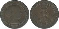Espagne 5 Centimos Isabelle II 5 Centimos Isabelle II Espagne -