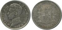 Espagne Argent 1 Peseta 1 Peseta Alphonse XIII Espagne Argent -