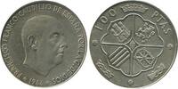 Espagne Argent 100 Pesetas 100 Pesetas Franco Espagne Argent -
