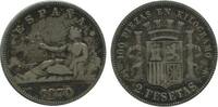 Espagne Argent 2 Pesetas 2 Pesetas Espagne Argent -