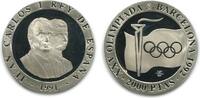Espagne Argent 2000 Pesetas 2000 Pesetas Juan Carlos Ier - Espagne Argent -
