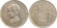 Espagne Argent 5 Pesetas 5 Pesetas Alphonse XIII 1er type Espagne Argent -