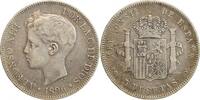 Espagne Argent 5 Pesetas 5 Pesetas Alphonse XIII 3ème type Espagne Argent -