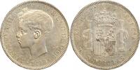 Espagne Argent 5 Pesetas 5 Pesetas Alphonse XIII 3ème type Espagne Argent -