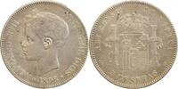 Espagne Argent 5 Pesetas 5 Pesetas Alphonse XIII 3ème type Espagne Argent -