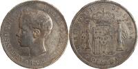 Espagne Argent 5 Pesetas 5 Pesetas Alphonse XIII 3ème type Espagne Argent -