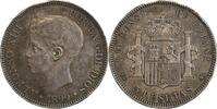Espagne Argent 5 Pesetas 5 Pesetas Alphonse XIII 3ème type Espagne Argent -