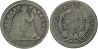 Etats - Unis Argent 1/2 Dime 1/2 Dime Liberté Assise Etats - Unis Argent -
