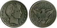 Etats - Unis Argent 1/2 Dollar 1/2 Dollar Barber Etats - Unis Argent -