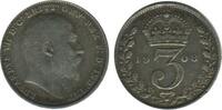 Grande Bretagne Argent 3 Pence 3 Pence Edouard VII Grande Bretagne Argent - Grande Bretagne -