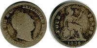 Grande Bretagne Argent 4 Pence 4 Pence Guillaume IV Grande Bretagne Argent - Grande Bretagne -