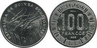 Guinée Equatoriale 100 Francs Essai de 100 Francs Guinée Equatoriale -