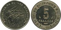 Guinée Equatoriale 5 Francs Essai de 5 Francs Guinée Equatoriale -