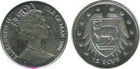 Ile de Man Argent 15 Ecus 15 Ecus Elisabeth II Ile de Man Argent -