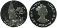 Iles Caymans Argent 5 Dollars 5 Dollars Iles Cayman Argent -