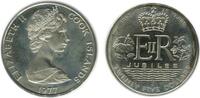 Iles Cook Argent 25 Dollars 25 Dollars Elisabeth II Iles Cook Argent -