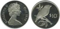 Iles Fidji Argent 10 Dollars 10 Dollars Elisabeth II Iles Fidji Argent -