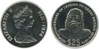 Iles Fidji Argent 25 Dollars 25 Dollars Elisabeth II Iles Fidji Argent -