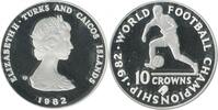 Iles Turks et Caïcos Argent 10 Couronnes 10 Couronnes Elisabeth II Iles Turks et Caïcos Argent -