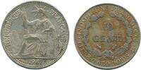 Indochine Argent 10 Centiemes 10 Centiemes Indochine Argent -
