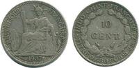 Indochine Argent 10 Centiemes 10 Centiemes Indochine Argent -