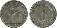 Indochine Argent 20 Centiemes 20 Centiemes Indochine Argent -