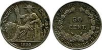 Indochine Argent 50 Cents 50 Cents indochine argent -