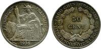 Indochine Argent 50 Cents 50 Cents indochine argent -