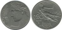 Italie - Italie Reunifiee 20 Centimes Tranche Striée 20 Centimes Tranche Striée Italie - Italie Reunifiee -
