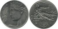 Italie - Italie Reunifiee 20 Centimes Tranche Striée 20 Centimes Tranche Striée Italie - Italie Reunifiee -