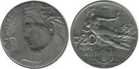 Italie - Italie Reunifiee 20 Centimes Tranche Striée 20 Centimes Tranche Striée Italie - Italie Reunifiee -