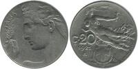 Italie - Italie Reunifiee 20 Centimes Tranche Striée 20 Centimes Tranche Striée Italie - Italie Reunifiee -