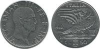 Italie - Italie Reunifiee 50 Centimes Victor Emmanuel III 50 Centimes Victor Emmanuel III Italie - Italie Reunifiee -