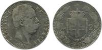 Italie Argent - Italie Reunifiee 2 Lires 2 Lires Umberto Ier Italie Argent - Italie Reunifiee -