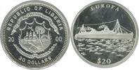 Libéria Argent 20 Dollars 20 Dollars Libéria Argent -