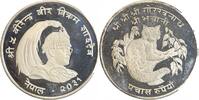 Nepal Argent 50 Roupies 50 Roupies Népal Argent -