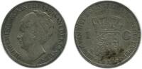 Pays - Bas Argent 1 Florin 1 Florin Wilhelmine Tête agée Pays - Bas Argent -