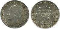 Pays - Bas Argent 1 Florin 1 Florin Wilhelmine Tête Âgée Pays - Bas Argent -