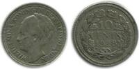 Pays - Bas Argent 10 Cents 10 Cents Wilhelmine Tête Agée Pays - Bas Argent -