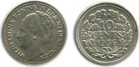 Pays - Bas Argent 10 Cents 10 Cents Wilhelmine Tête Agée Pays - Bas Argent -