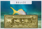 Belize 75 Dollars 1984 ND Yellow Tail Snapper (gold) in plastic envelope... 69,95 EUR  zzgl. 6,50 EUR Versand